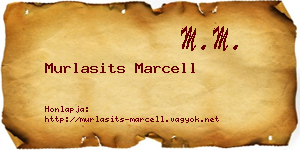 Murlasits Marcell névjegykártya